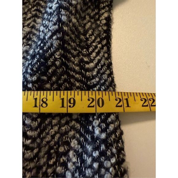 CAbi Osprey Wool Blend Tweed Moto Jacket Size 16 Career, Classic - Picture 13 of 15